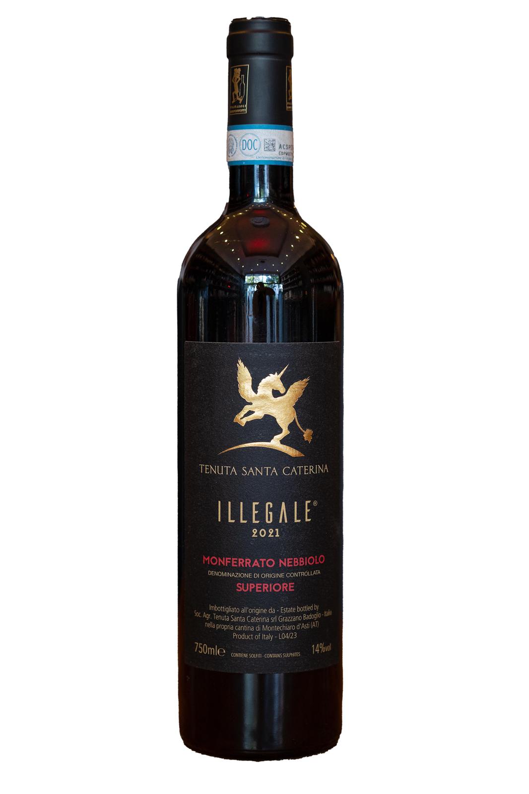 Illegale Monferrato Nebbiolo Superiore DOC 2021